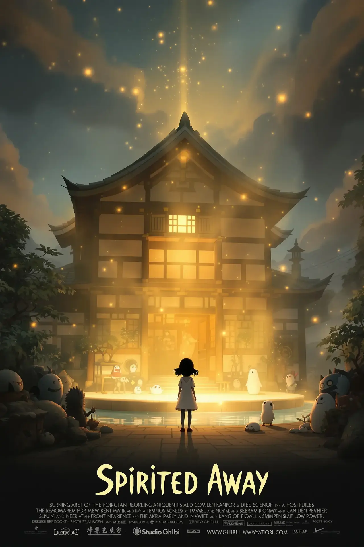 千与千寻 - 千と千尋の神隠し 影视工场经典影片海报