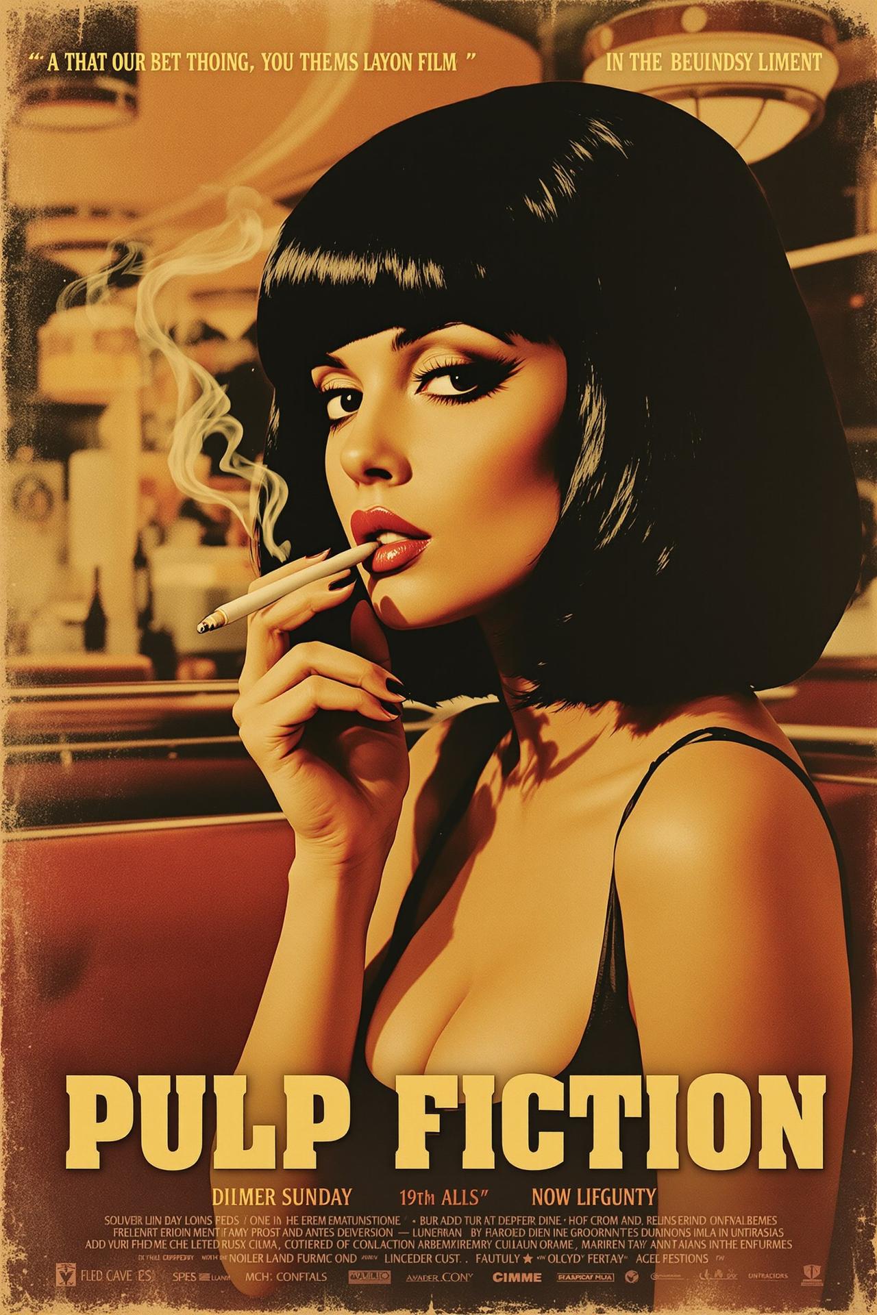 低俗小说 - Pulp Fiction 影视工场经典影片海报